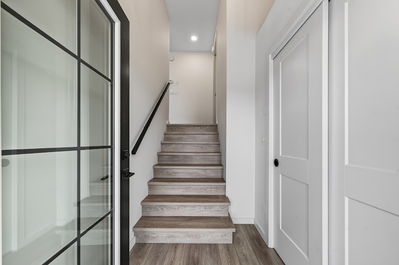 The stair from the main floor