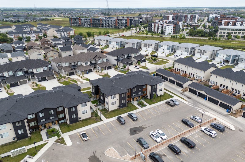 The neighbourhood from above