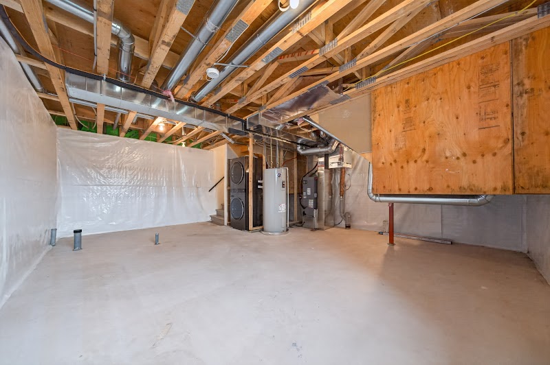 The full basement footprint
