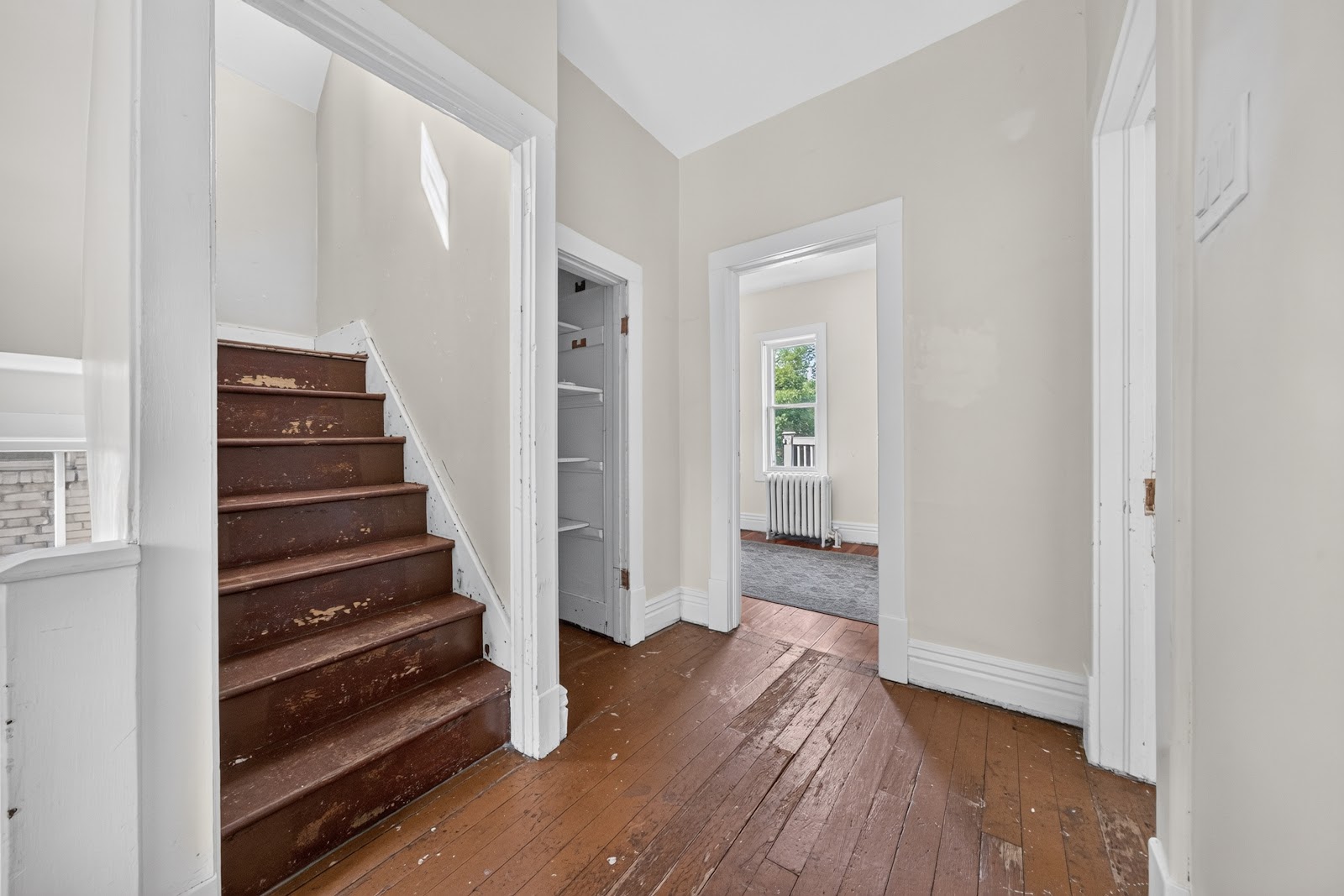 The staircase today