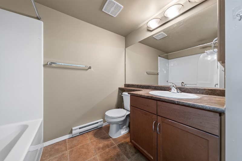 The bathroom