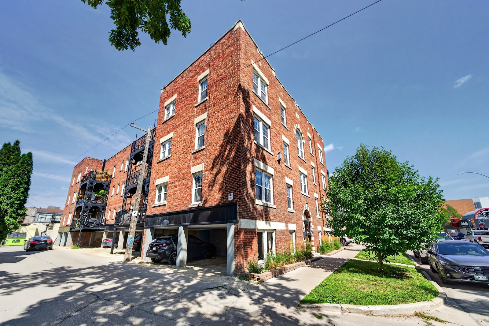 The building from the corner