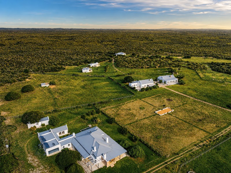 Homestead complex from above
