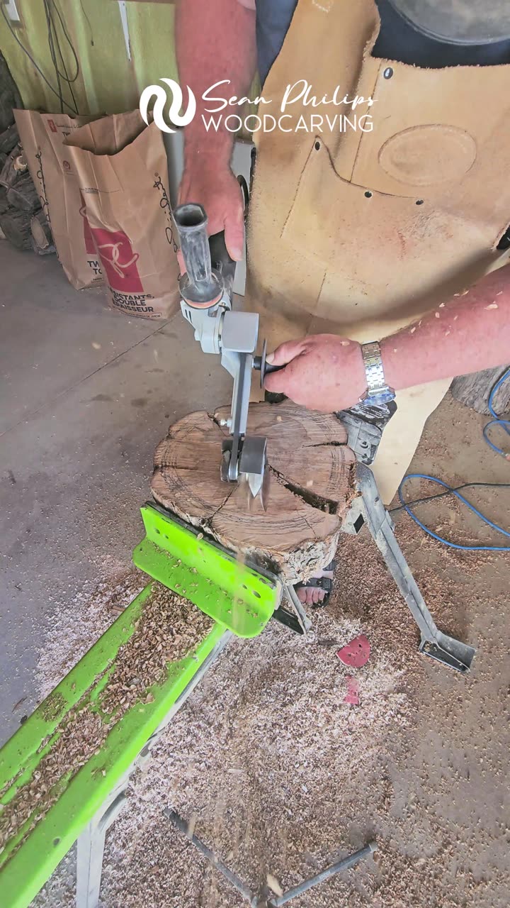 Carving Apple and Leather Bowl · June 2025
