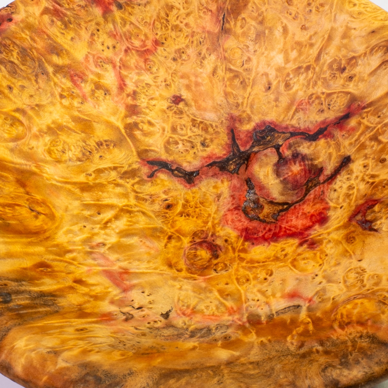 Manitoba Maple Burl Bowl - St. Boniface - 7" view 7