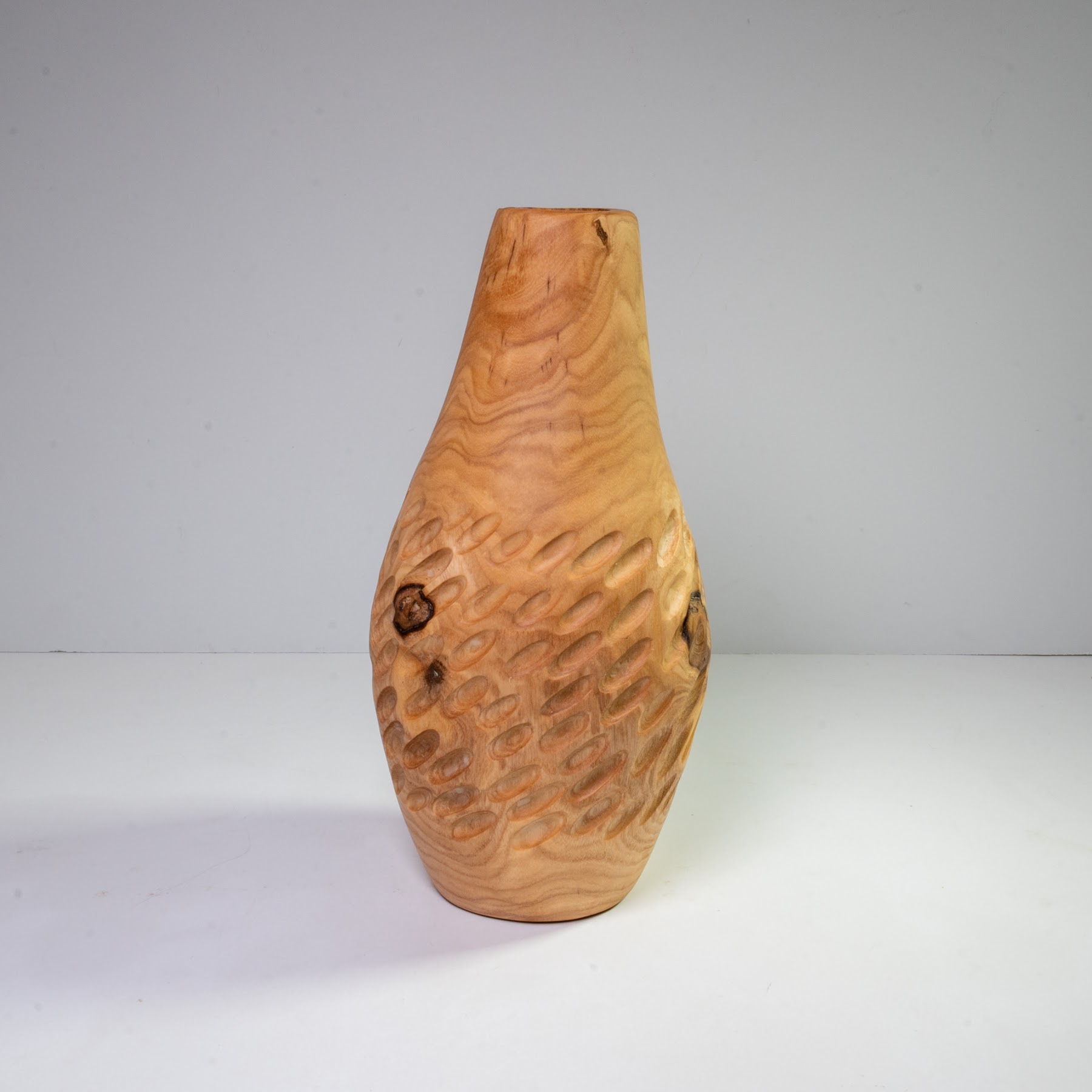 Textured Ash Vase - Gimli - 9" view 3