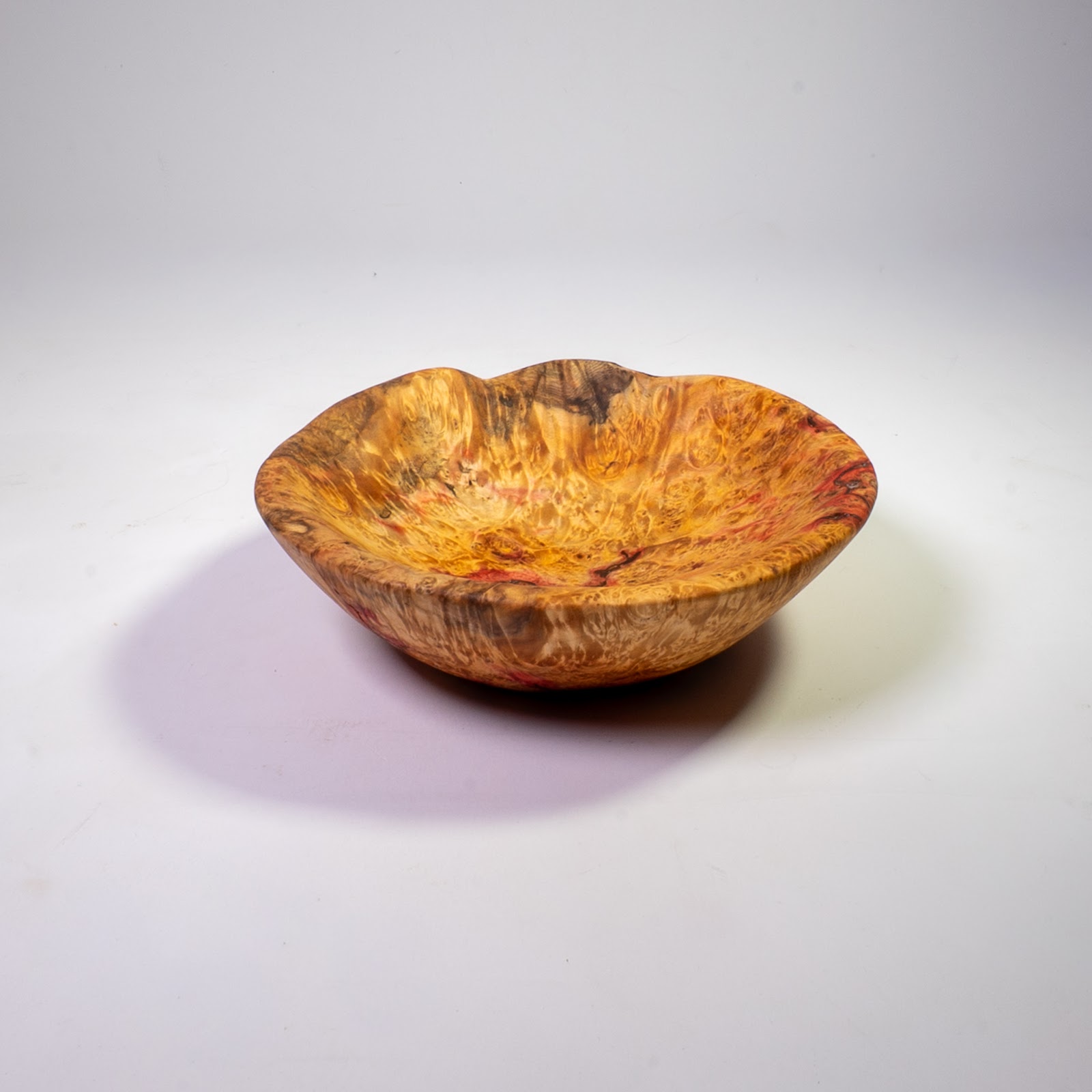 Manitoba Maple Burl Bowl - St. Boniface - 7"