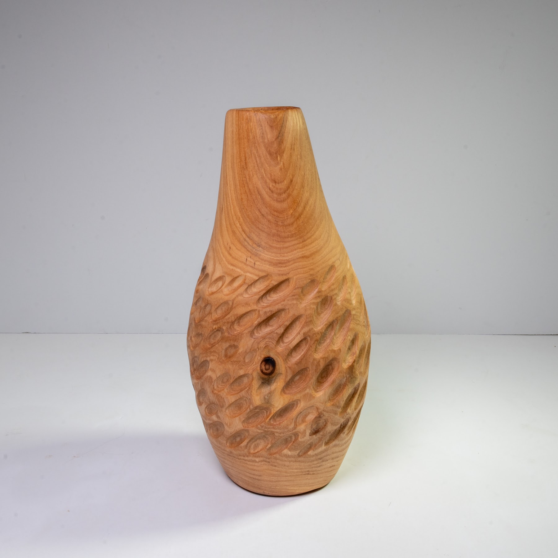 Textured Ash Vase - Gimli - 9" view 5