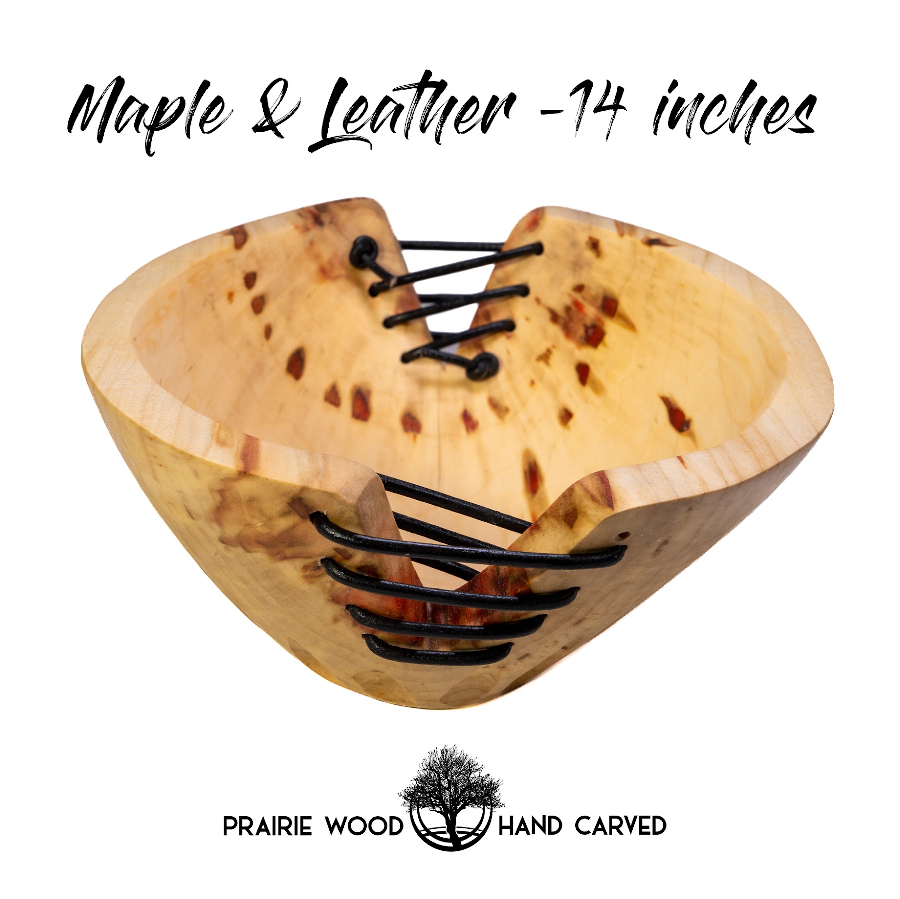 Manitoba Maple + Leather - St. Boniface - 14" view 13