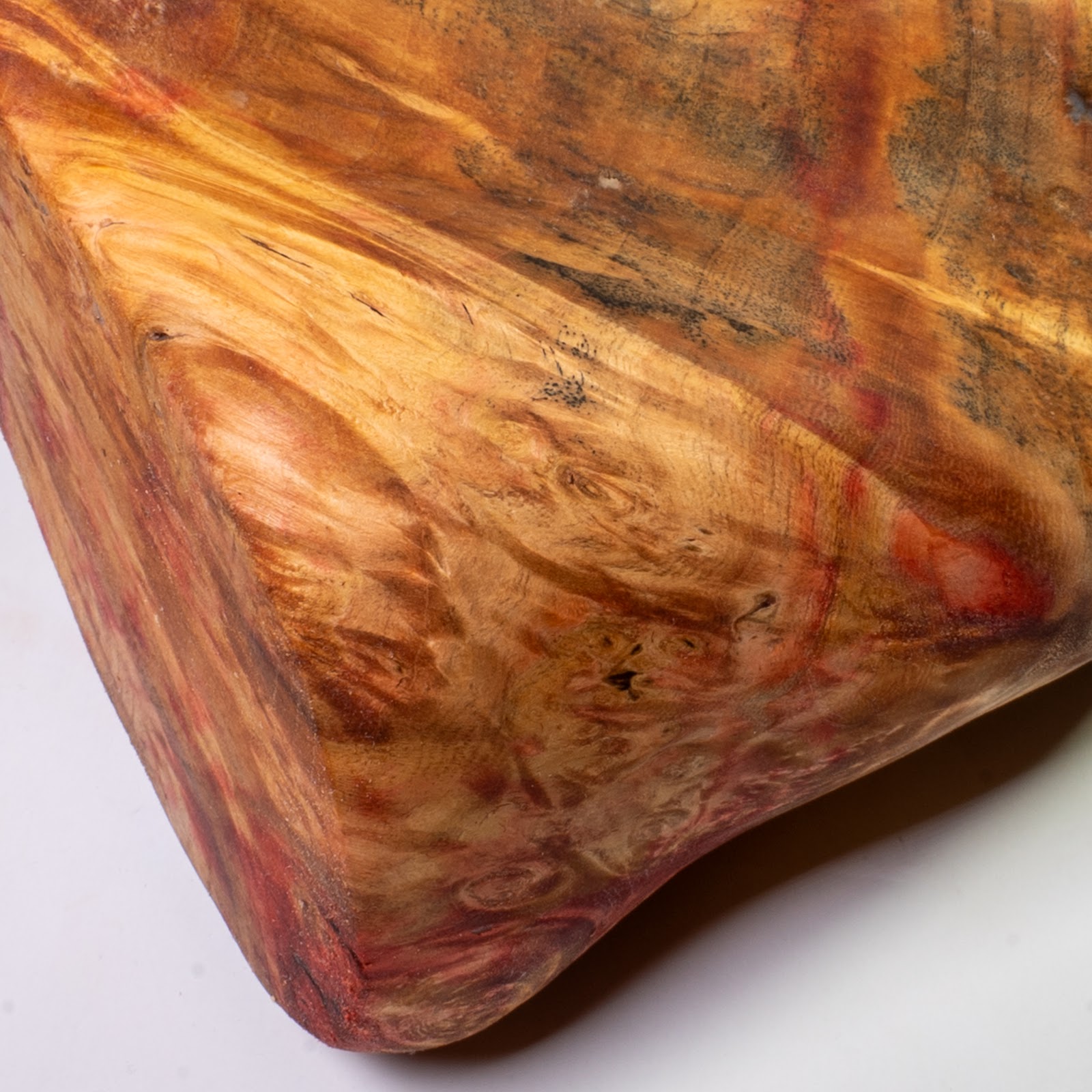 Manitoba Maple Burl Vase - St. Boniface - 13" view 6