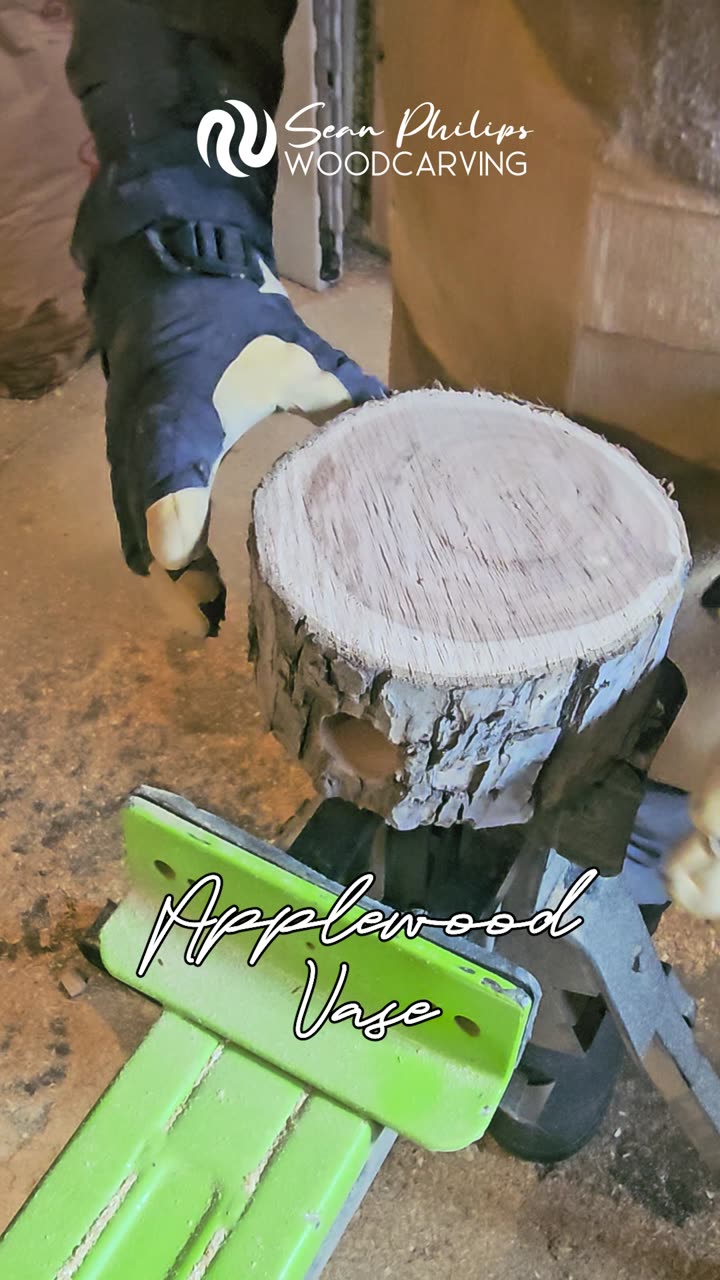 Carving Apple Vase · April 2025