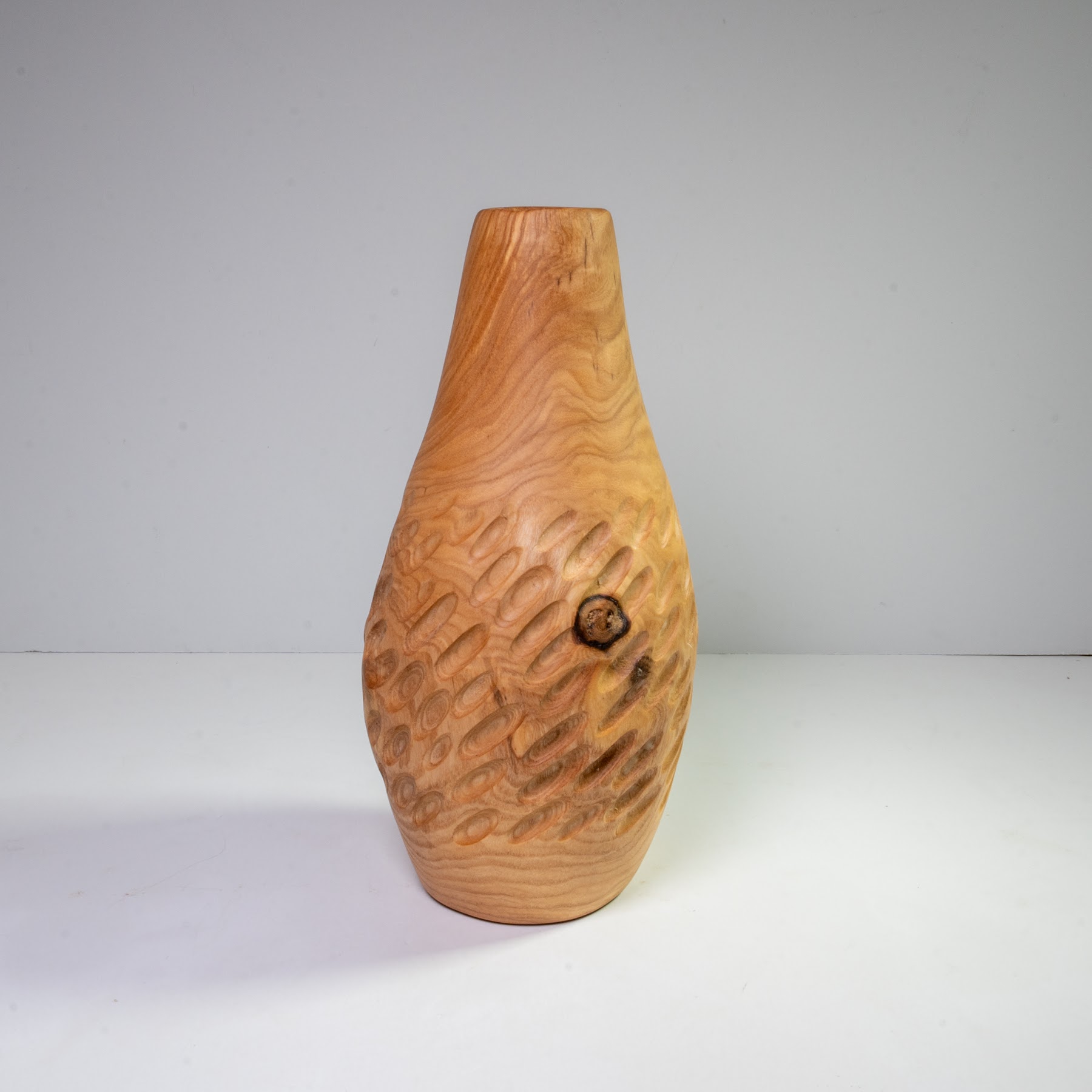 Textured Ash Vase - Gimli - 9" view 2