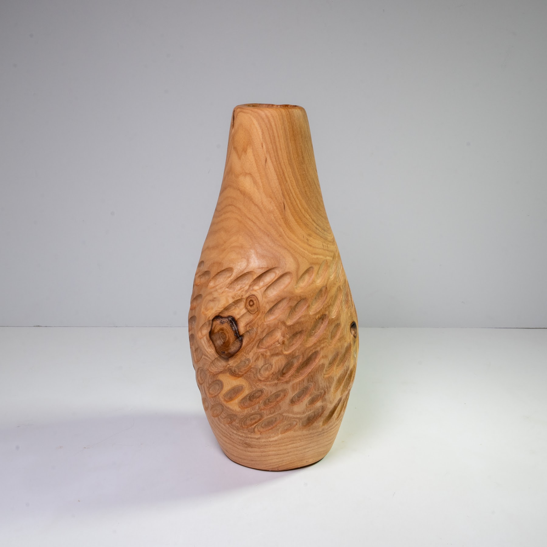 Textured Ash Vase - Gimli - 9" view 4
