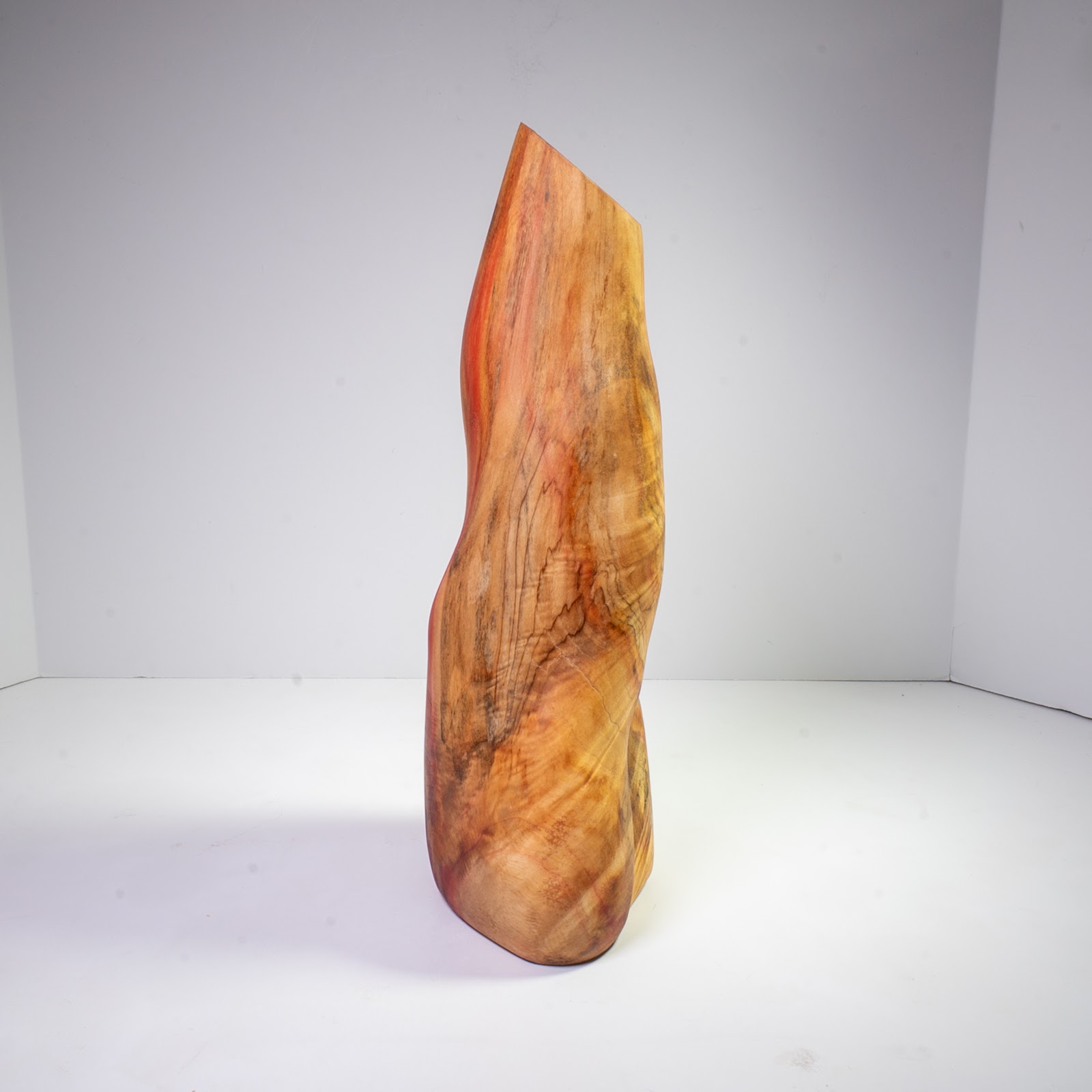 Manitoba Maple Burl Vase - St. Boniface - 13" view 4